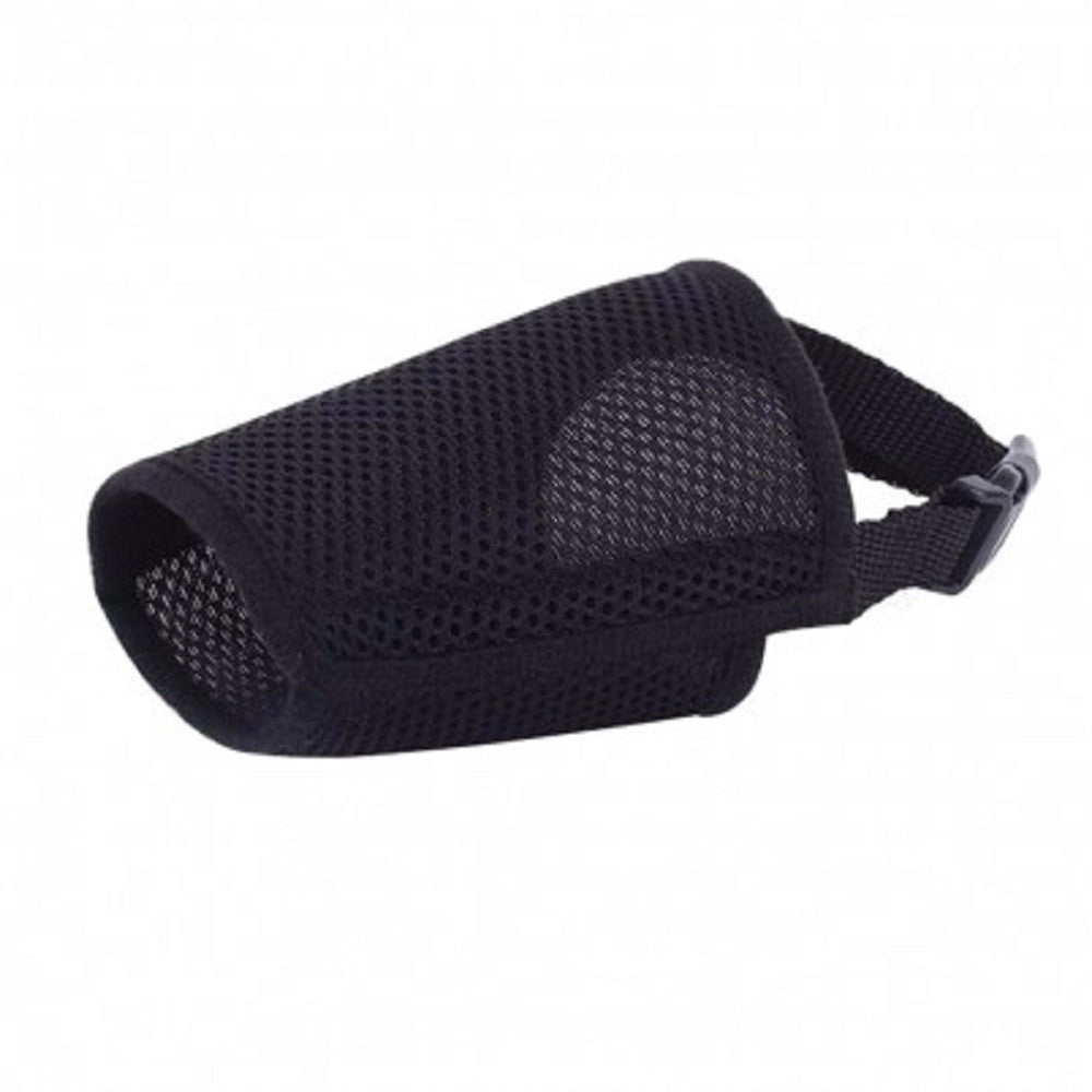 Trade Shop - Museruola Regolabile In Nylon Nobleza Lavabile Per Sicurezza Muzzle Dog -    M