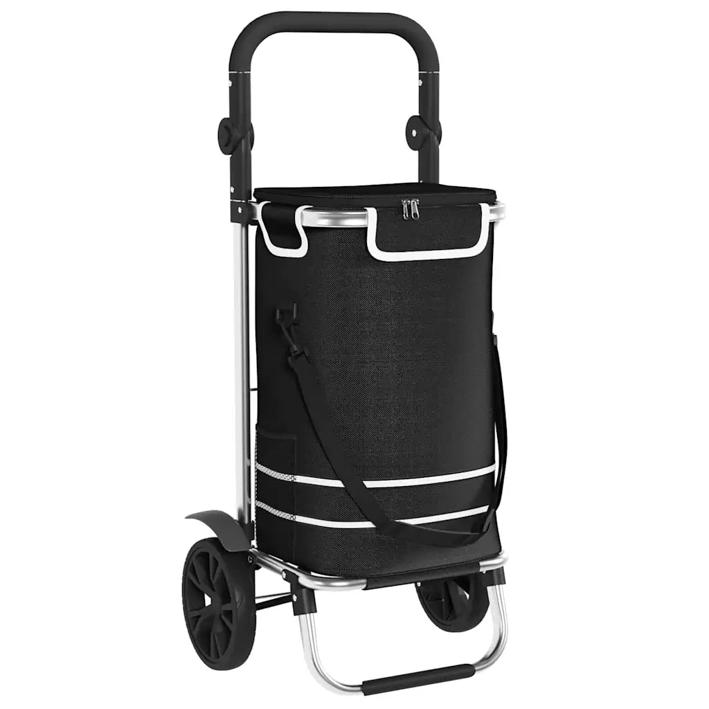 Carrello della spesa Nero 36,5 x 46,5 x 100,5 cm Tessuto Oxford CFW2610998