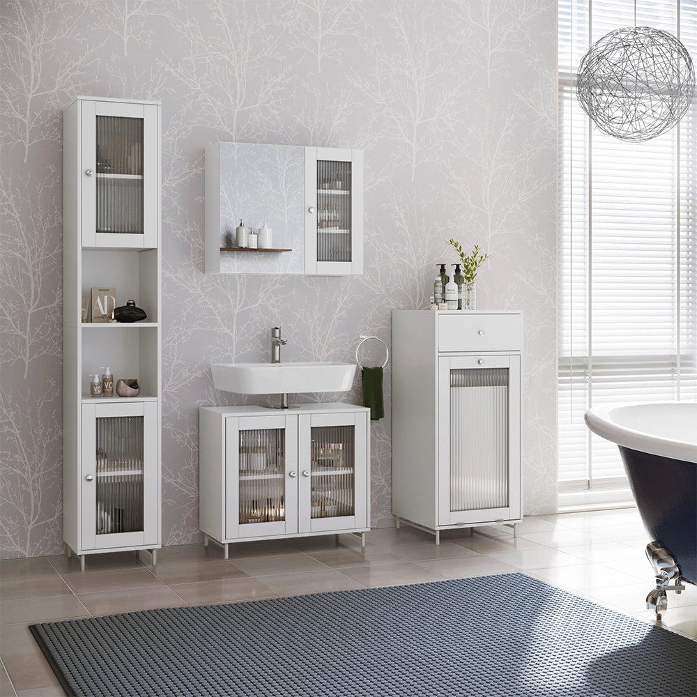 Vicco  Bianco 3 parti con colonna