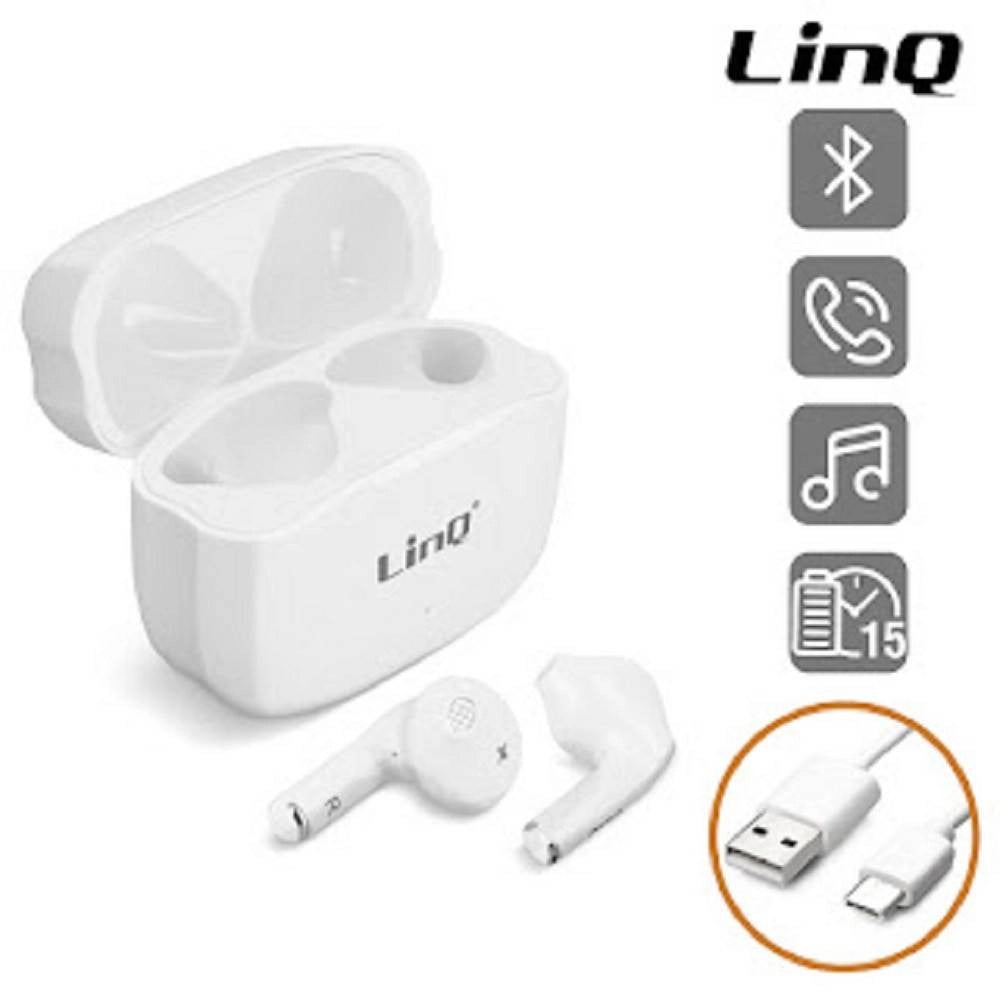 Trade Shop - Auricolari Cuffie Bluetooth Wireless Controllo Touch Con Scatola Di Ricarica R535 -