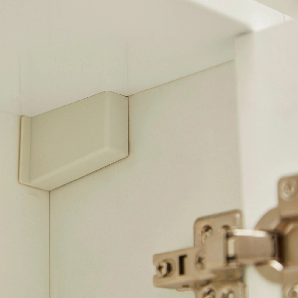 Mobile a Colonna per Bagno 30x20x100 cm in MDF Bianco