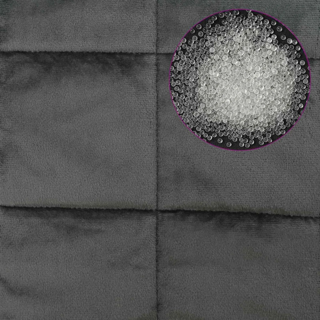 Coperta Ponderata Antracite 200 x 220 cm 13 kg 100% Cotone 205T 3442985