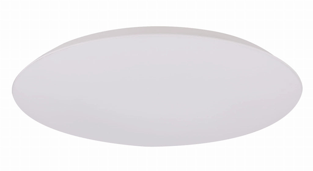 Plafoniera LED Candellux MEGA Ø38 bianca 28W 4000K