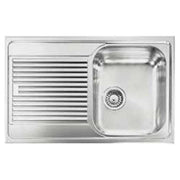 CM Zenith plus 79 x 50 1V Lavello ad incasso Rettangolare Acciaio inossidabile