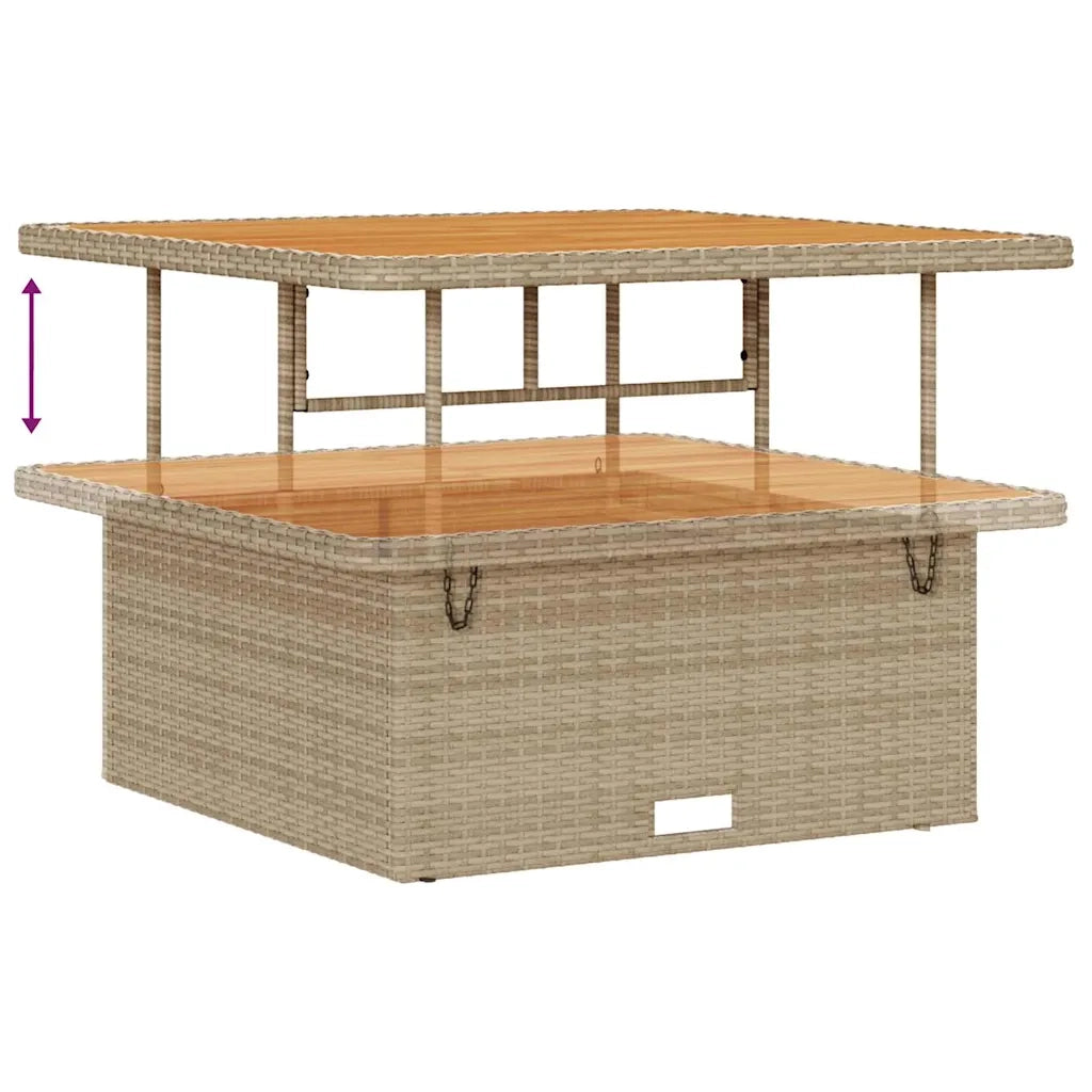 Set Divano da Giardino con cuscino 13 pcs beige e panna 3363876