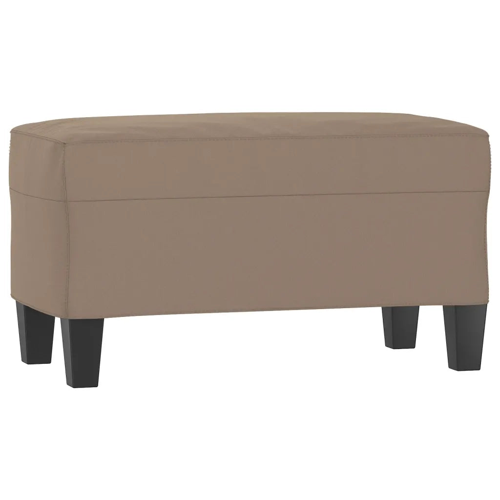 Panca-Sgabello tortora 70x35x41 cm in Microfibra