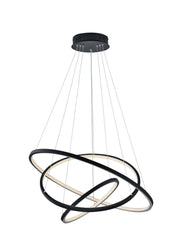 Lampada a sospensione LED Trio Aaron Ø80 antracite