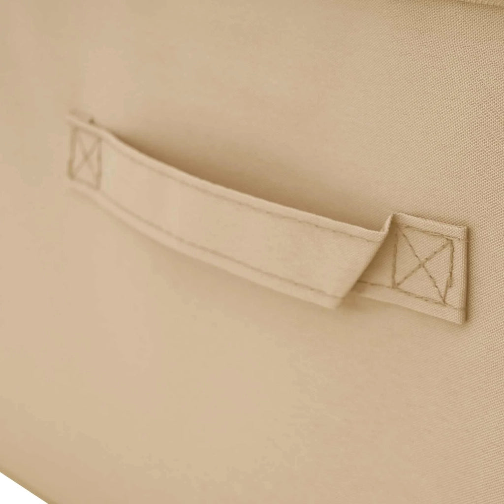 Scatola di Stoccaggio 6 pz Crema 100 x 50 x 18 cm CFW3136635