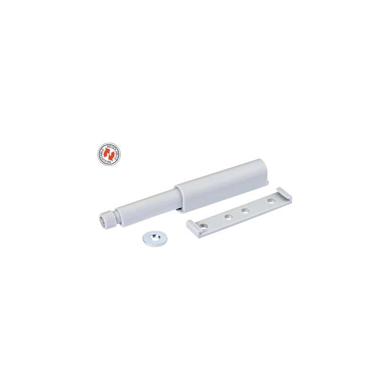 CRICCHETTO A CANNONE CON MAGNETE 74 mm - Grigio chiaro - 10 pezzi