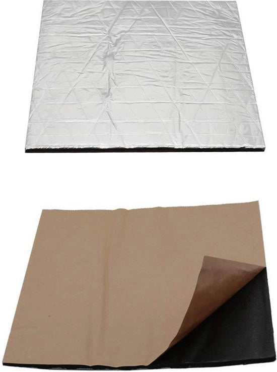 Isolante per letto 3D - 2 pezzi - matrice autoadesiva per isolamento - 300 x 300 x 5 mm - piastra di raffreddamento termica - CR-10 (300 x 300 x 50,8 mm)