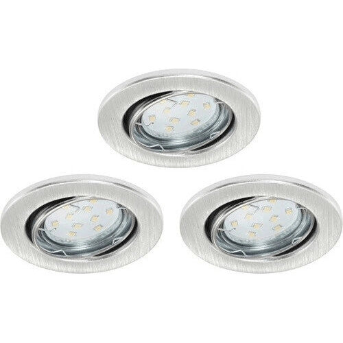 KIT 3 FARETTI INCASSO ORIENTABILI NON DIMMERABILI