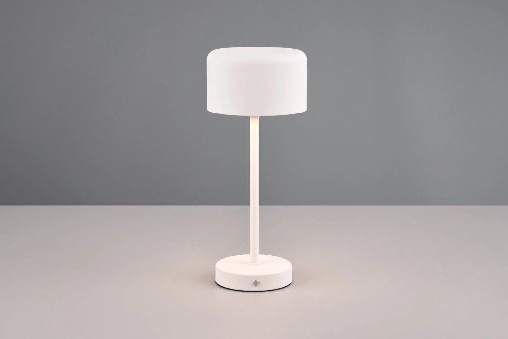 Lampada tavolo ricaricabile touch LED bianca RL Jeff