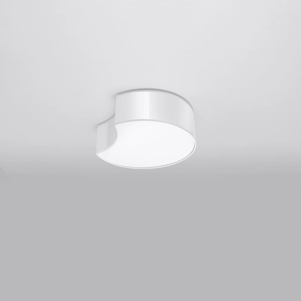 Lampada da soffitto CIRCLE 1 bianco