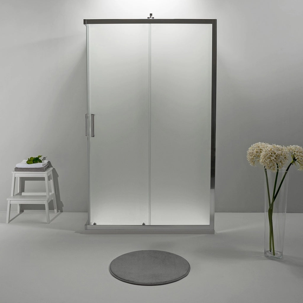 Box Doccia Elite Tre Lati 80x100x80 Cm Scorrevole Opaco