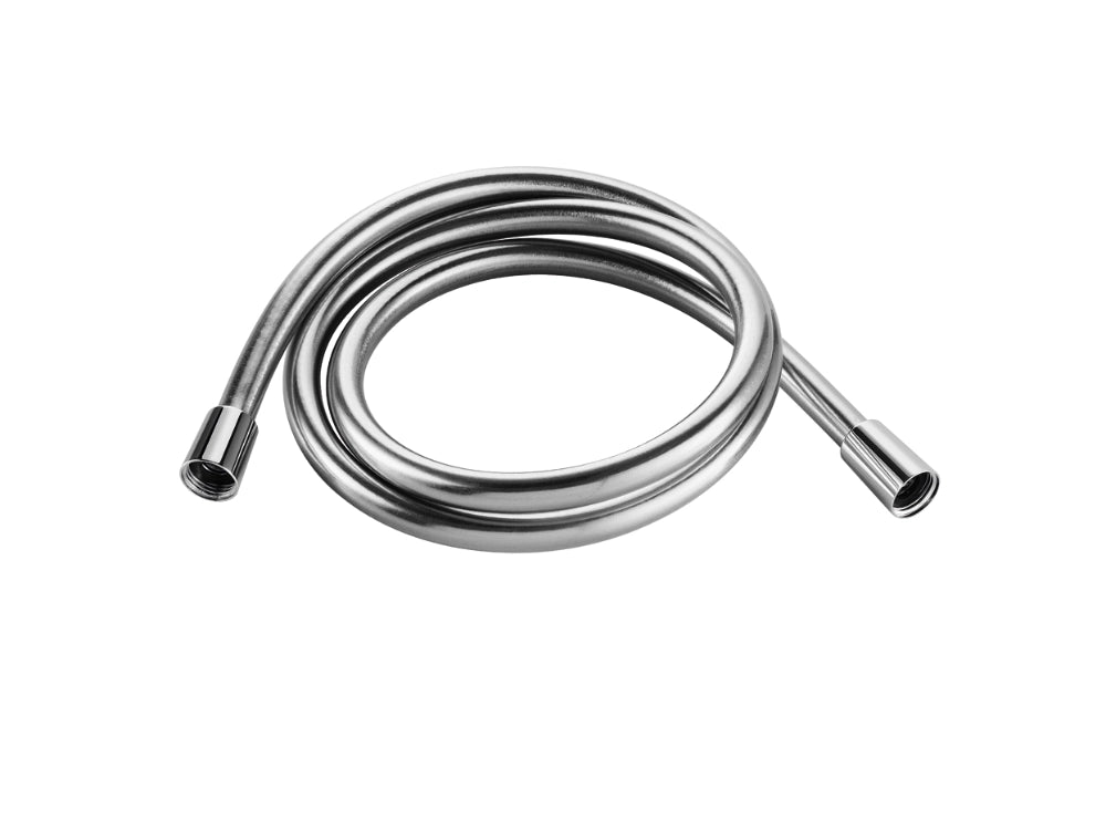 Flessibile doccetta PVC silver 150 cm spazzolato Testori