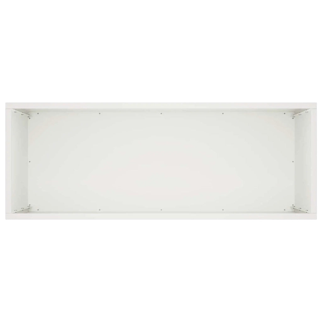 Vaso da giardino Bianco 80 x 30 x 50 cm 8005598