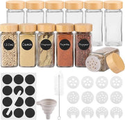 Set di 12 piccole pentole da conserva - ermetiche e quadrate - 120 ml