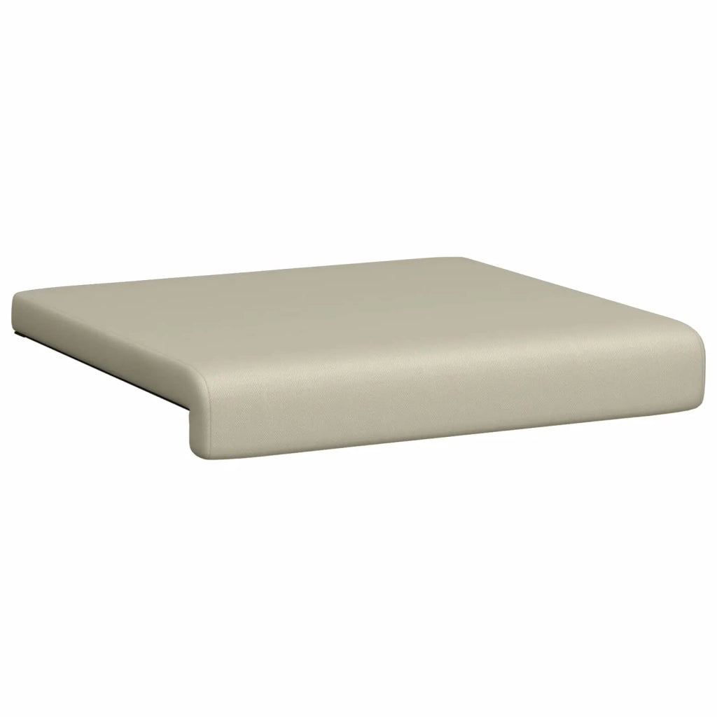 Cuscino per panchina 2 pcs Velvet testurizzato Sabbia 42043080