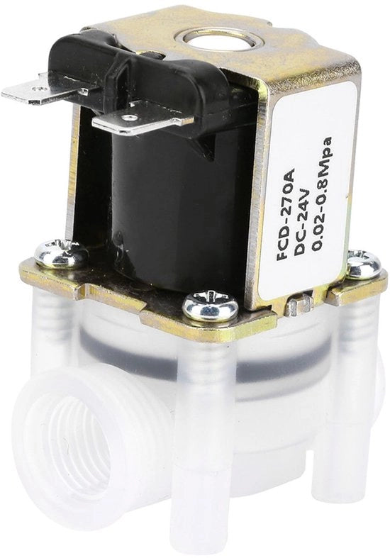 Vitello Solenoide Compattibile - Magnetventile Senza Contatto - 24V CC - Materiale in Plastica - Facile da Montare - Adatto per Apparecchi Idraulici - Magnetventile Senza Contatto