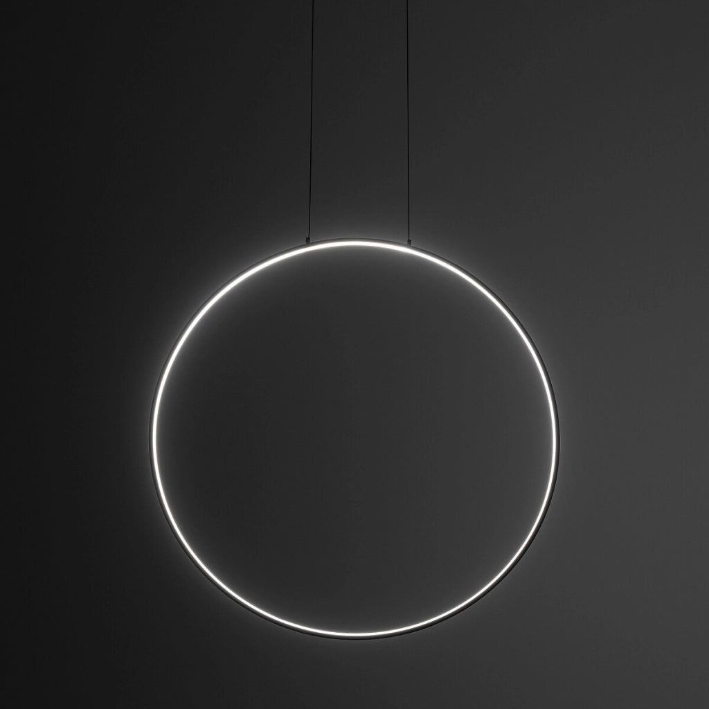 Sospensione Nowodvorski Circolo anello nero LED 21W 3000K