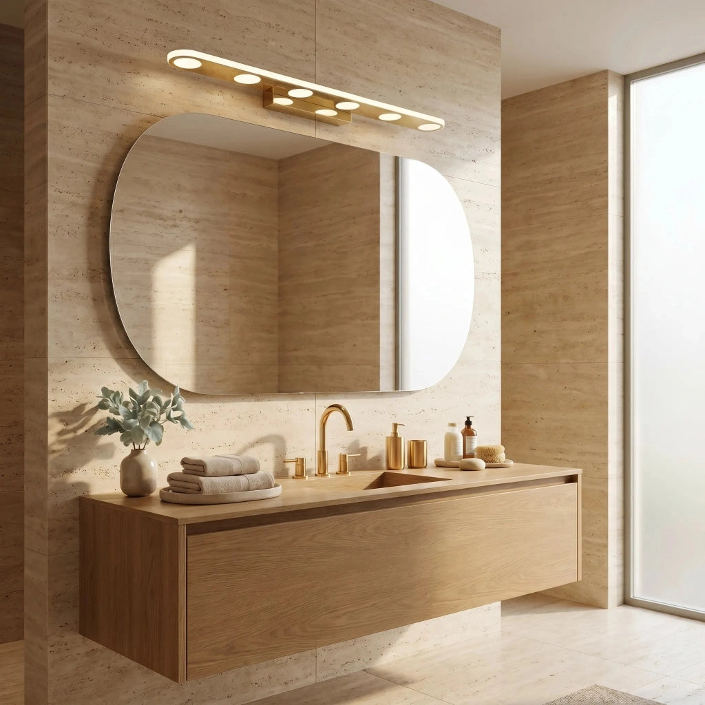 Applique Da Bagno Led Swe057-w Gold