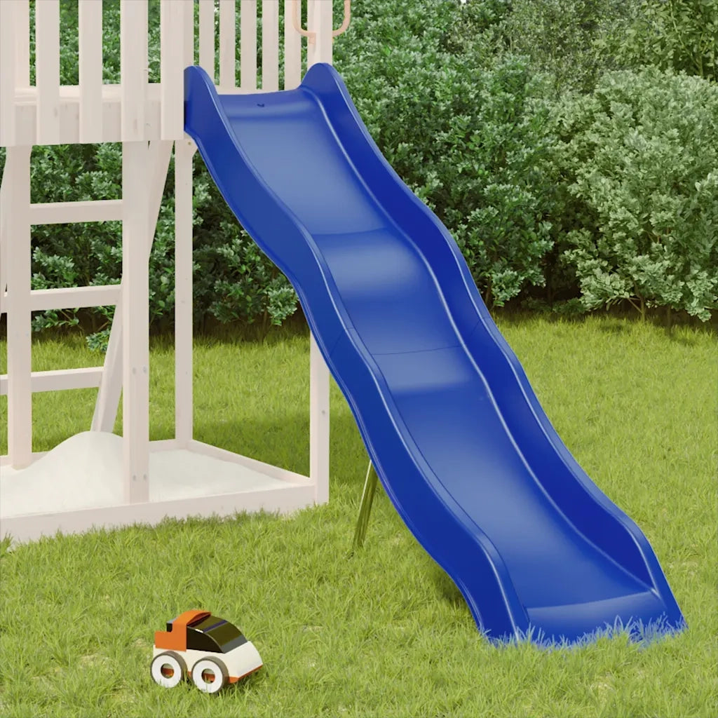 Scivolo per Bambini Blu 210x40 cm in Polipropilene 826599