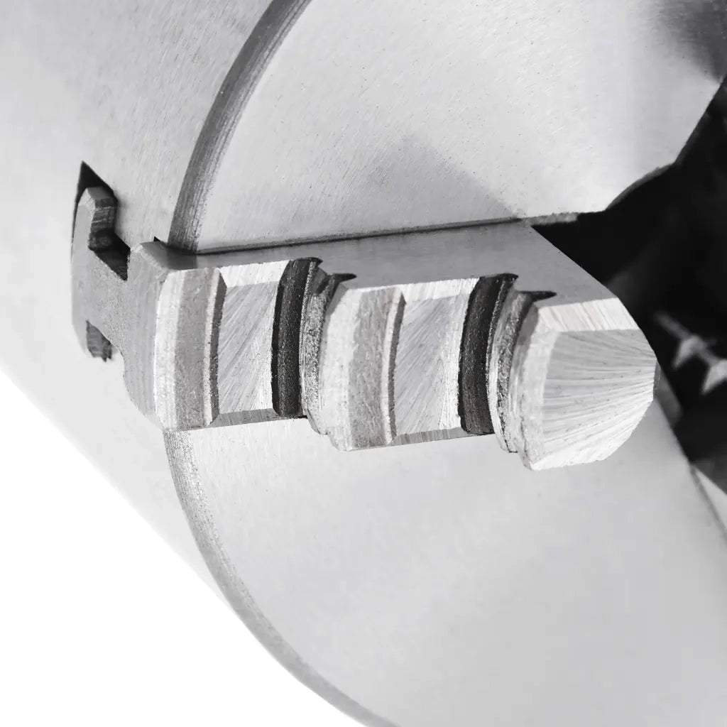 Mandrino per Tornio a 3 Griffe Autocentrante 100 mm in Acciaio CFW3134556