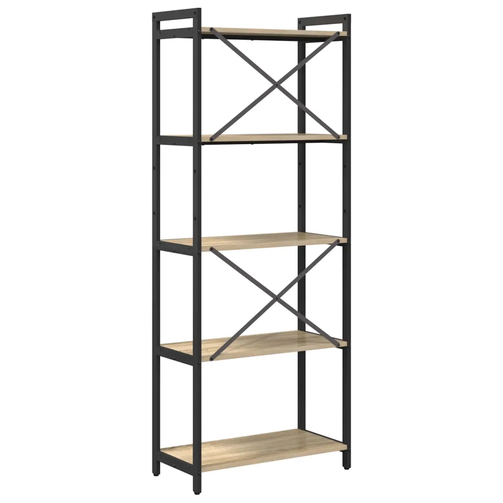 Libreria Rovere Sonoma 60 x 30 x 155 cm Legno multistrato 868384