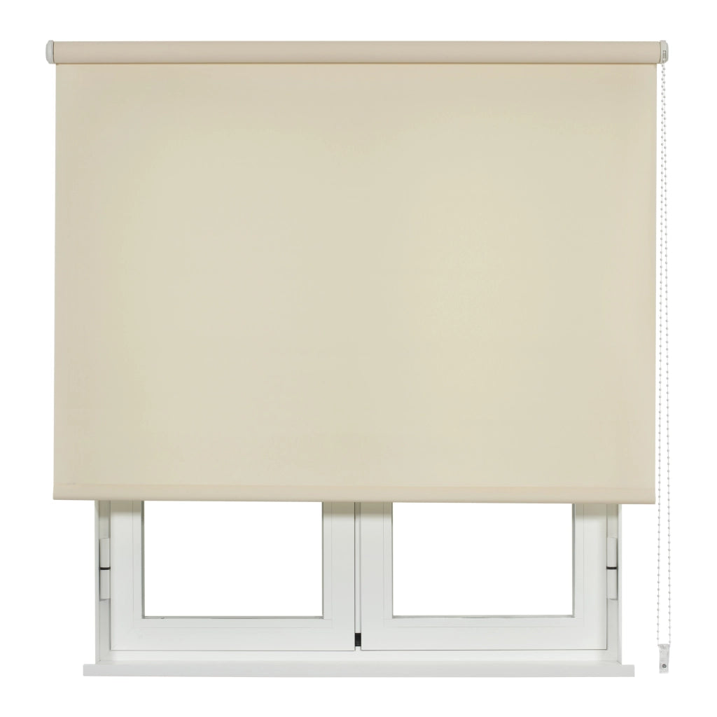 VIEWTEX Tenda a rullo Traslucida Basic Ivory 135 X 250cm - Made in Europe - 5 anni di Garanzia