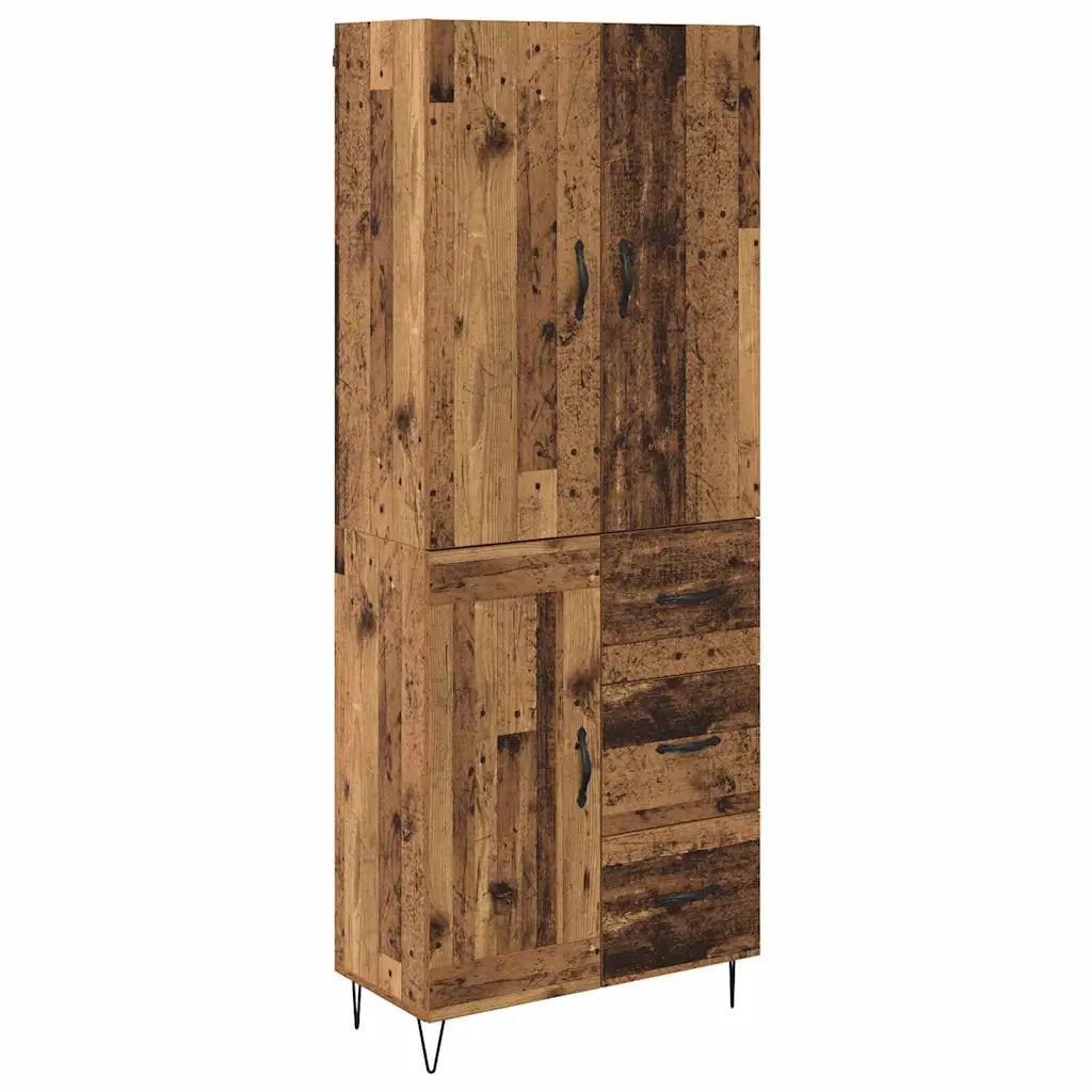 Credenza con cassetto 2 pcs Legno vecchio Legno multistrato 3415625