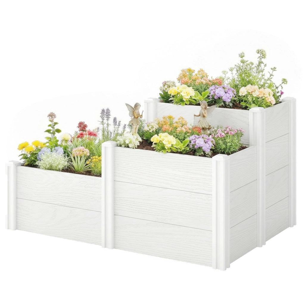 Hochbeet Giardino 3 Stufen Modulare ¨C zephmum ¨C Plastica Verde