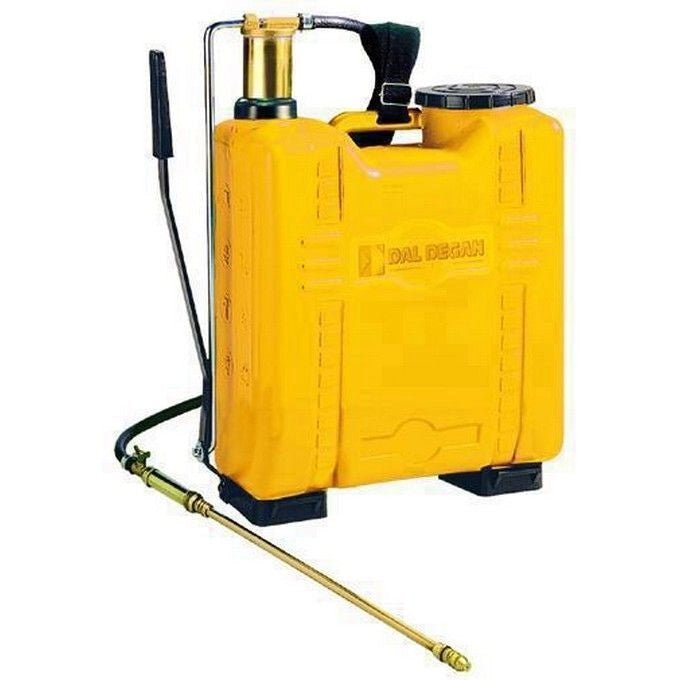 Dal Degan 7463020 Pompa Irroratrice a Spalla 20 L Pompante e Lancia in Ottone e Inox con Filtro e Rubinetto