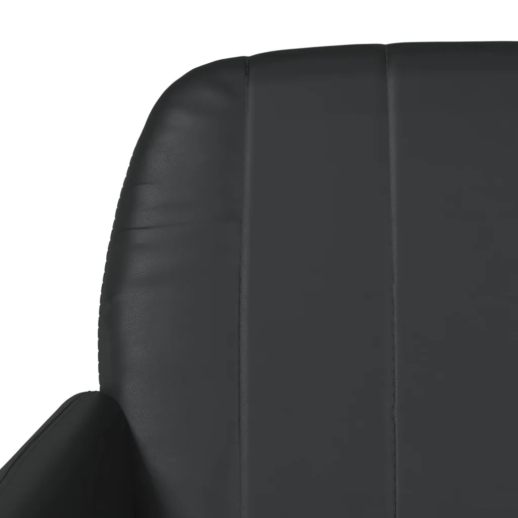 Panca-Sgabello Nera 107x80x81 cm in Similpelle