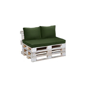 Coussin Loneta ECO 120 x 80 cm - MADISON SÃ©rie Palette - Vert