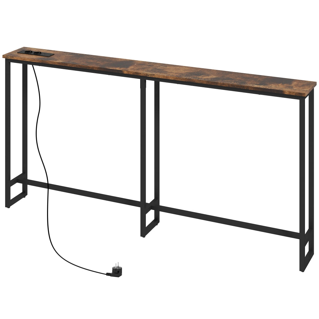 Tavolo console ¨C Minimal ¨C marrone 160x80x20