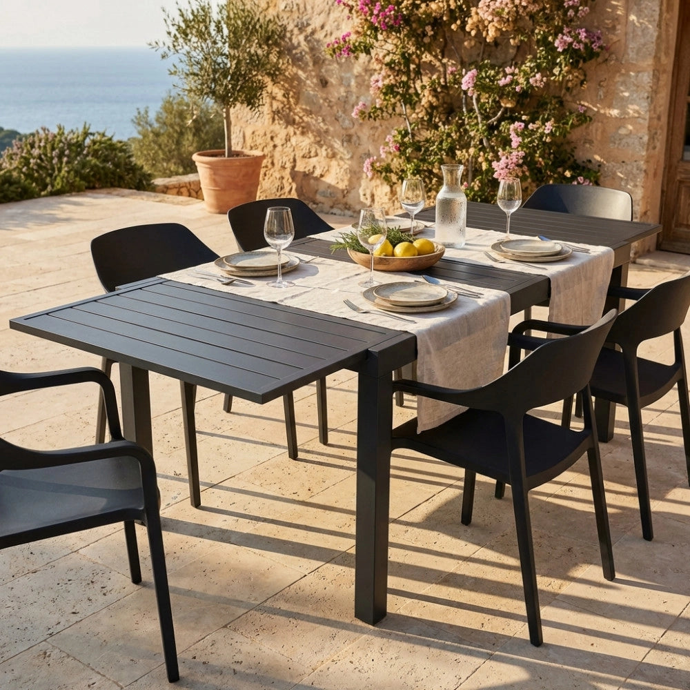 TAVOLO FORMENTERA 160/240 X 90