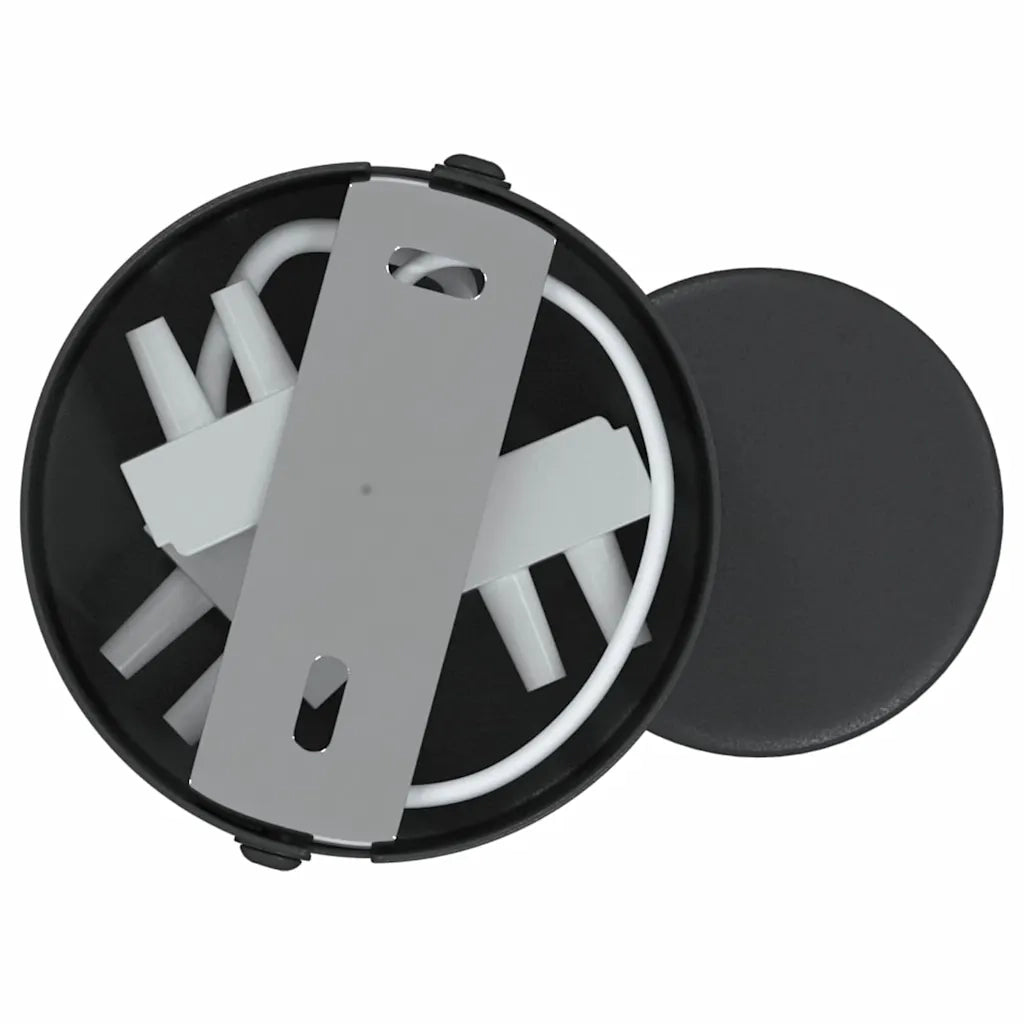 Faretto da soffitto Nero 6,5 x 6 x 11,5 cm Metallo 4108176