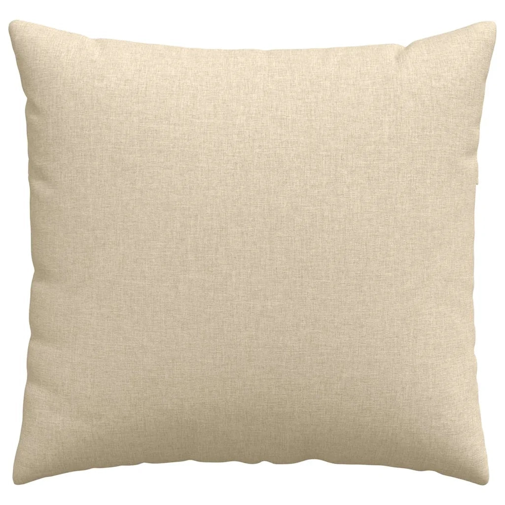 Cuscini da Divano 2 pcs Crema 45 x 45 cm Tessuto 42013918