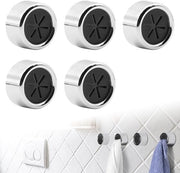Sistema di appoggio asciugamani senza foratura - 5 pezzi - Accessori per campeggio - Accessori per cucina - Gadgets pratici - Must-have per la casa - Appoggio asciugamani