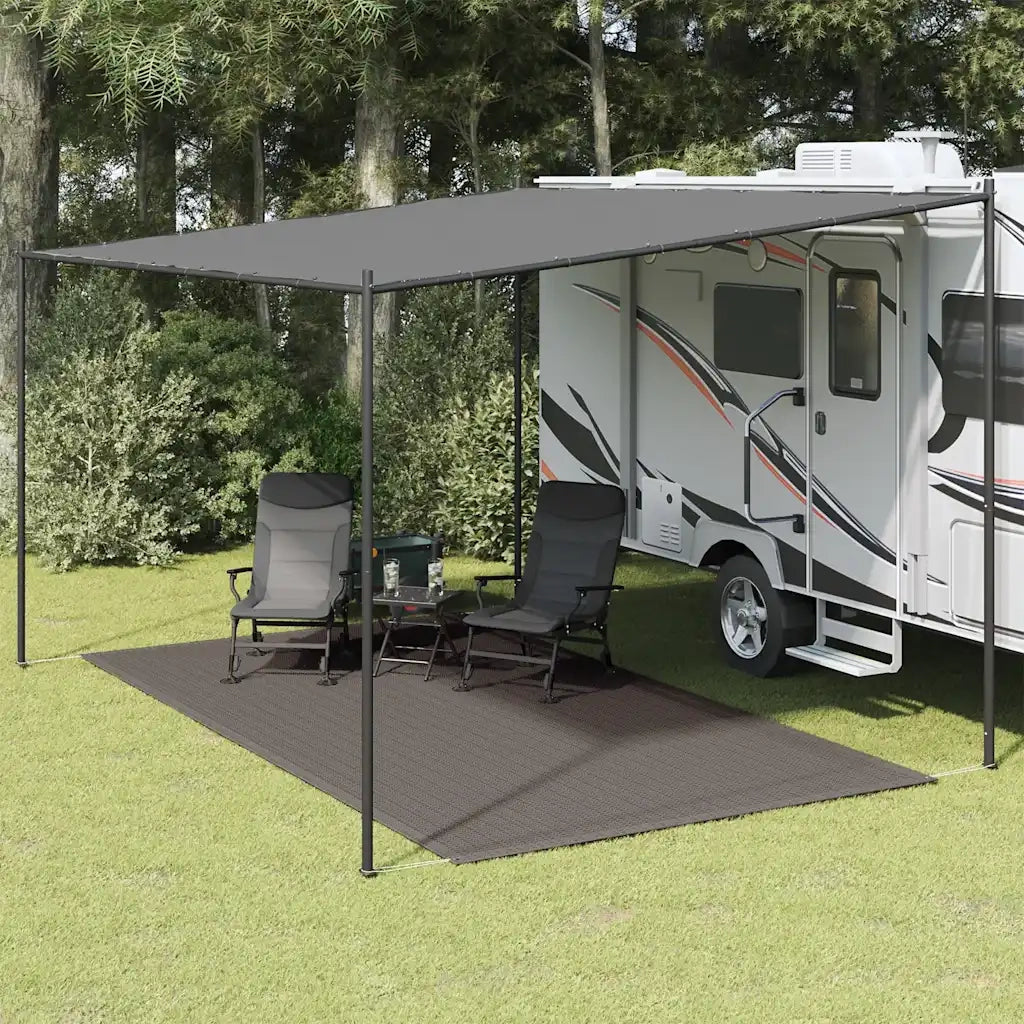 Tappeto da Tenda 250x400 cm Antracite 91261