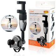 Trade Shop - Staffa Supporto Per Specchietto Retrovisore Auto Per Smartphone Girevole Hd2577 -