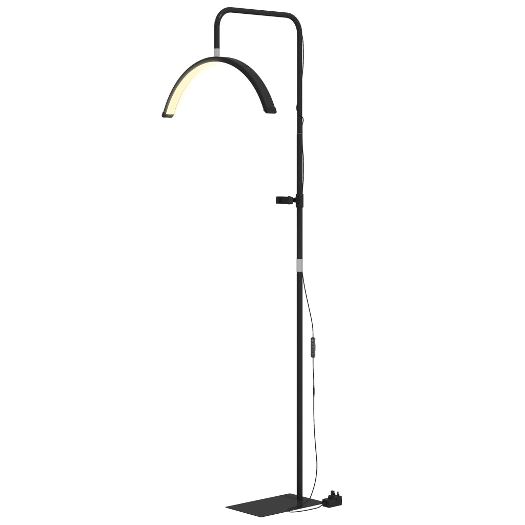 Lampada da Terra con Testa Girevole 350¡ã e Supporto Smartphone ¨C Xylo ¨C 7 Temperature di Colore