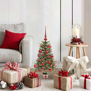 Albero di Natale con 150 LED con supporto Verde 65 cm PE 3396291