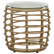 Set da Bistrot 3 pz in Polyrattan Rovere 48583