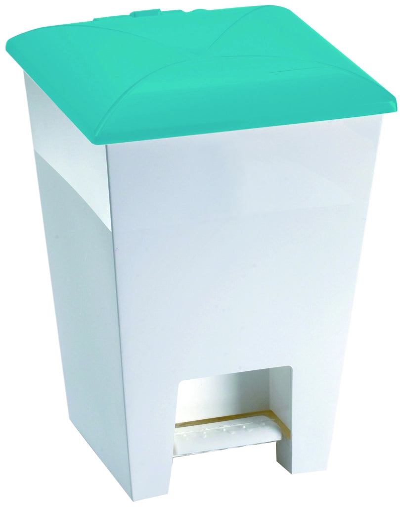 Giò Style PATTUMIERA BAGNO LOVE Lt. 6 - cm. 21x19,5x29,5 h col. Azzurro