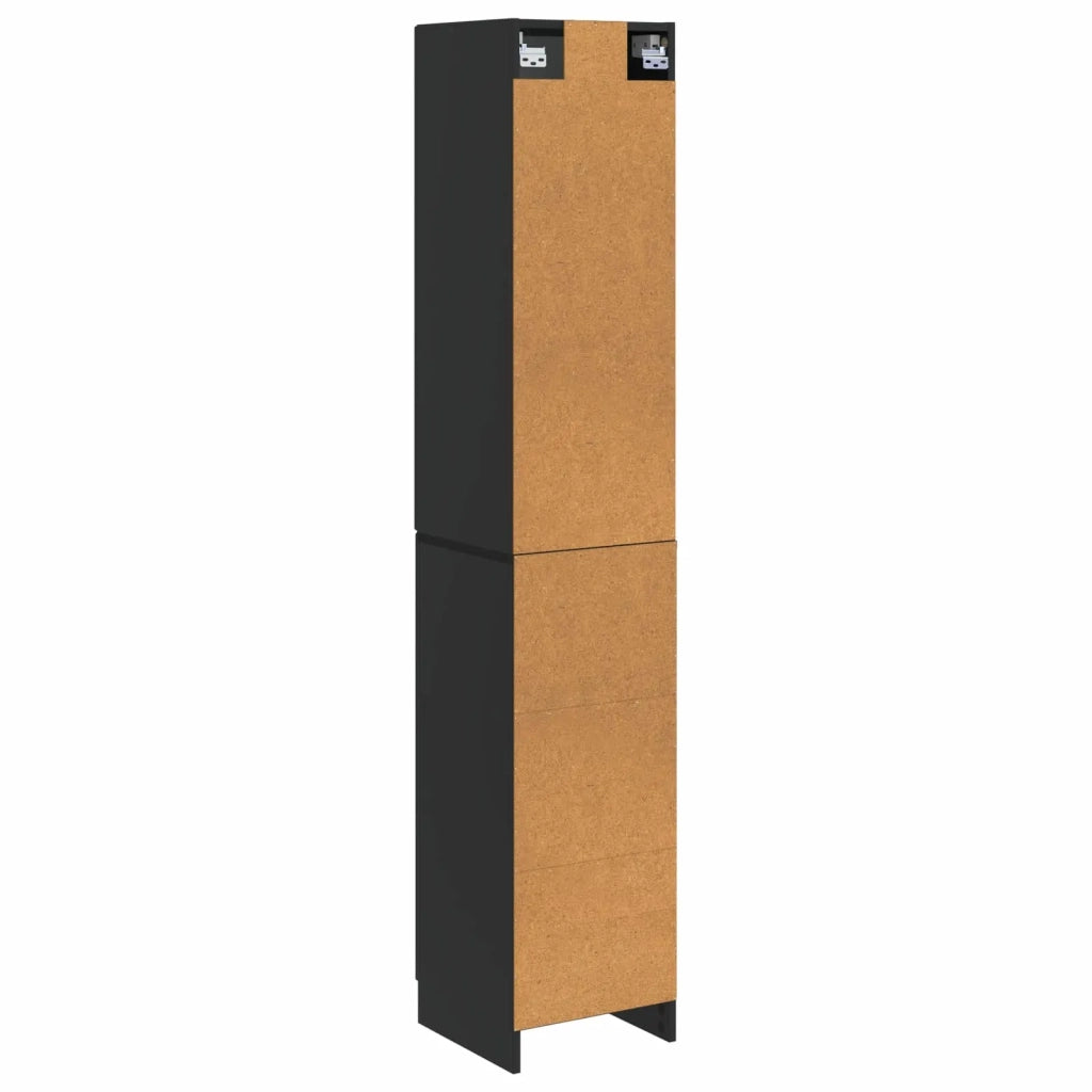 Set di armadi 2 pz Nero Legno ingegnerizzato 3416953