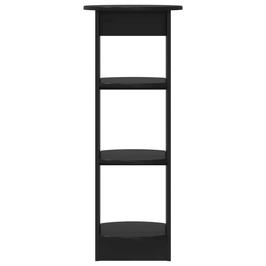 Mobile laterale Nero 40 x 40 x 100 cm Legno ingegnerizzato 899844