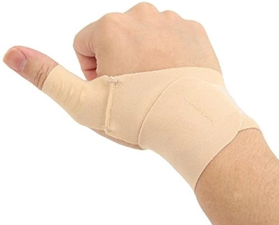 Benda per il polso adattabile - Supporto per il dito mignolo - CMC per dolori articolari - Leggero e confortevole - Qualità alta Nylon/Polyuretano