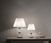 LUME GRANDE GALA 1 LUCI ATTACCO E14 OTTANIO E CROMO H.40+26CM