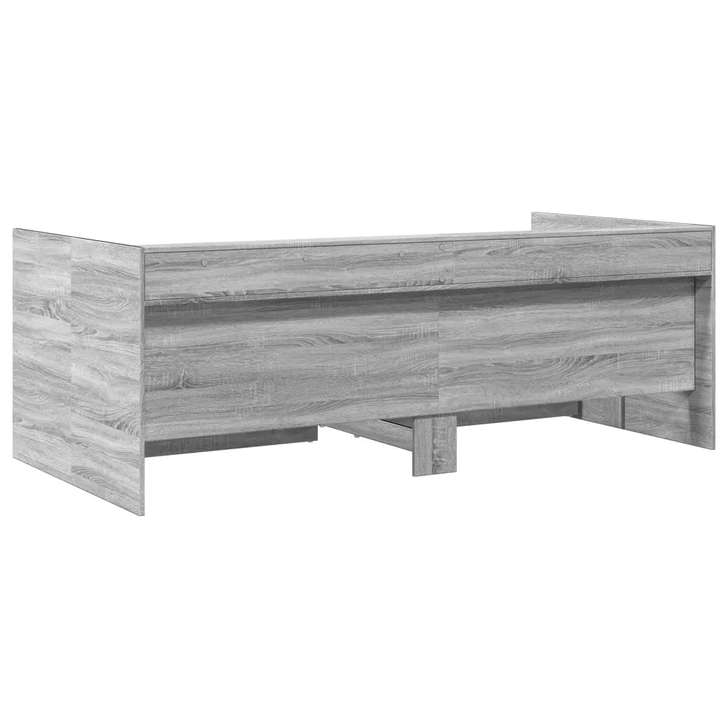 Divano Letto con Cassetti senza Materasso 75x190 cm